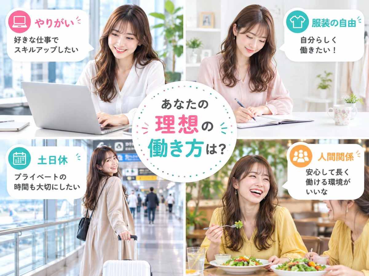あなたの理想の働き方は?